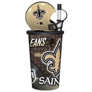 NFL New Orleans Saints 32oz. Helmet Cup w/Straw BOUTIQUE